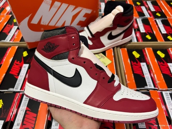 Chep Onekick Air High Jordan OG Lost Retro DZ5485-612 & Found 1 0807